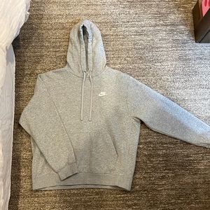light gray nike hoodie